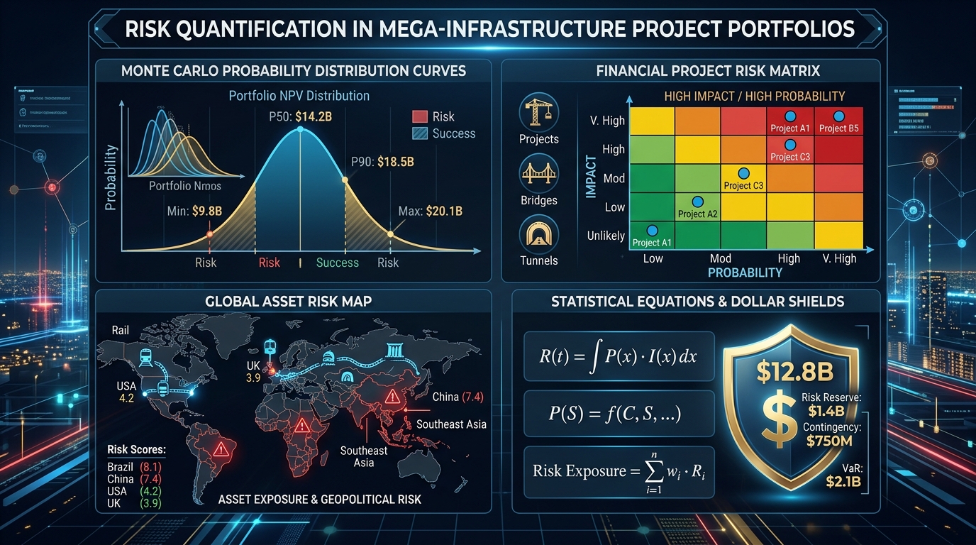 Mega-Project Risk Quantification S-Curve